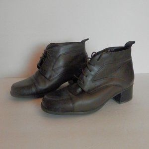 Clarks Springers Square Toe Booties